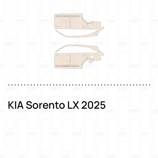 Pre-Cut PPF KIA Sorento LX 2025