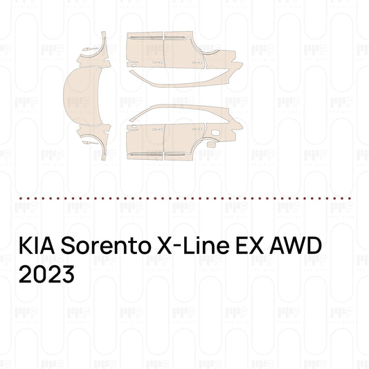 Pre-Cut PPF KIA Sorento X-Line EX AWD 2023