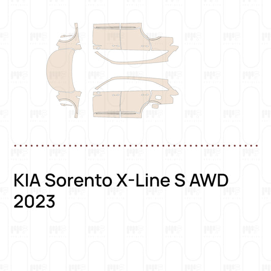 Pre-Cut PPF KIA Sorento X-Line S AWD 2023