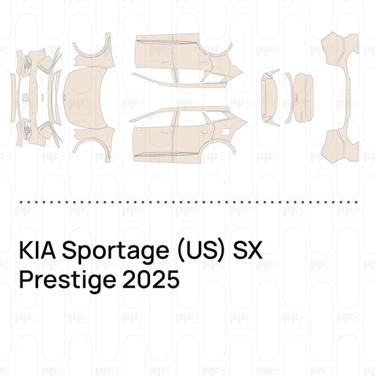 Pre-Cut PPF KIA Sportage (US) SX Prestige 2025