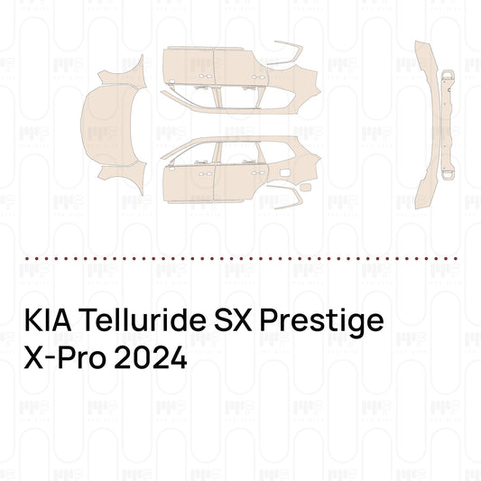 Pre-Cut PPF KIA Telluride SX Prestige X-Pro 2024
