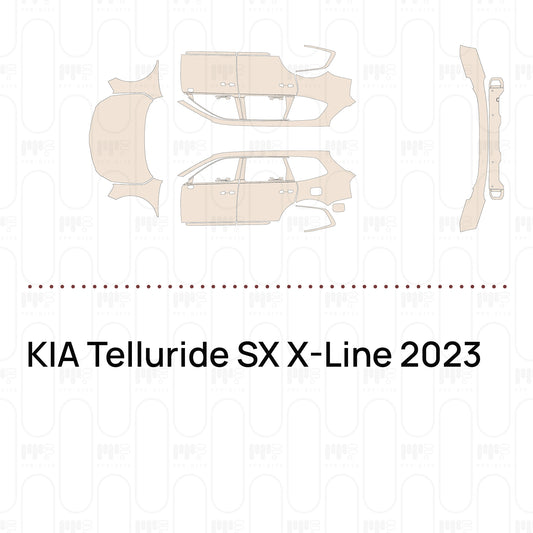 Pre-Cut PPF KIA Telluride SX X-Line 2023