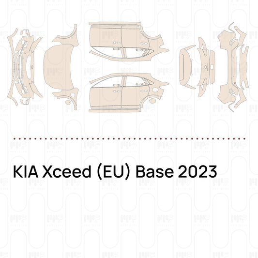 Pre-Cut PPF KIA Xceed (EU) Base 2023
