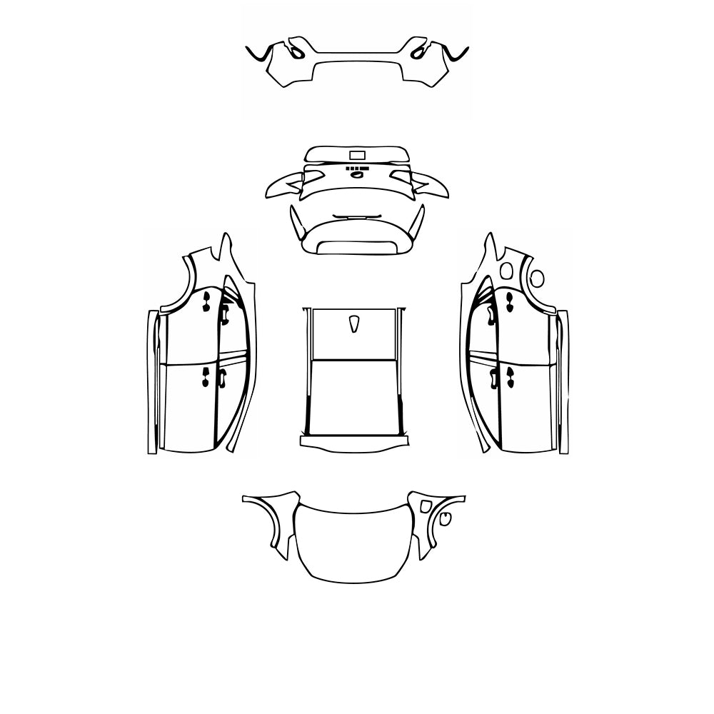 Pre-Cut PPF KIA Xceed (EU) GT-Line 2021 - PPF-Kits