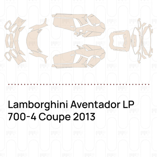Pre-Cut PPF Lamborghini Aventador LP 700-4 Coupe 2013