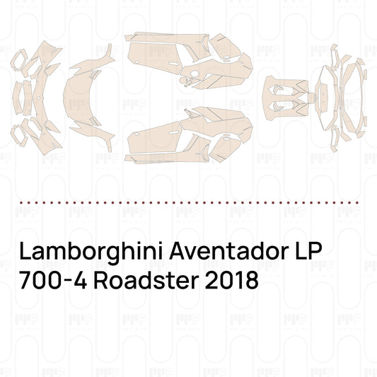 Pre-Cut PPF Lamborghini Aventador LP 700-4 Roadster 2018