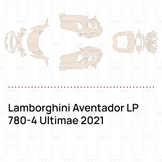 Pre-Cut PPF Lamborghini Aventador LP 780-4 Ultimae 2021