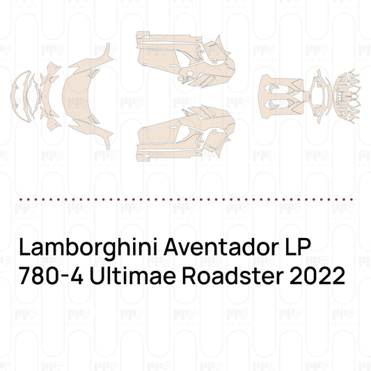 Pre-Cut PPF Lamborghini Aventador LP 780-4 Ultimae Roadster 2022