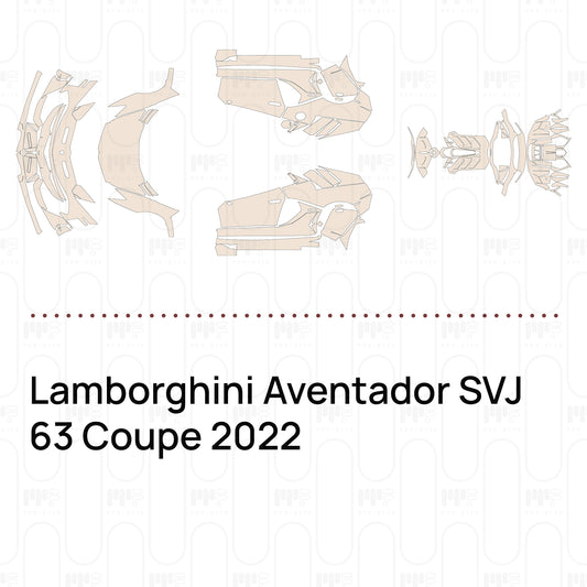 Pre-Cut PPF Lamborghini Aventador SVJ 63 Coupe 2022