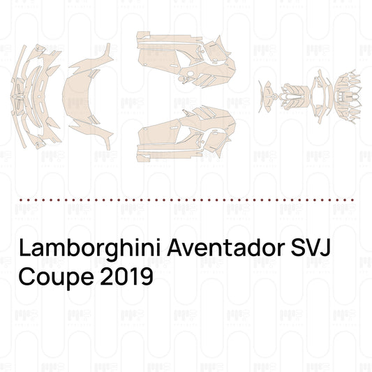 Pre-Cut PPF Lamborghini Aventador SVJ Coupe 2019