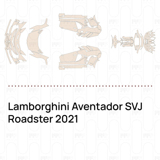 Pre-Cut PPF Lamborghini Aventador SVJ Roadster 2021