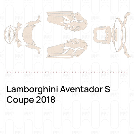 Pre-Cut PPF Lamborghini Aventador S Coupe 2018