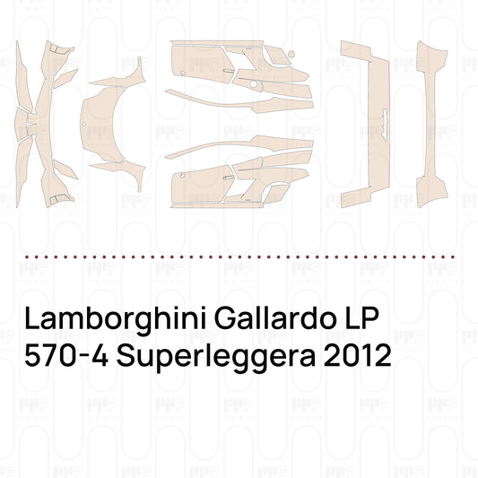 Pre-Cut PPF Lamborghini Gallardo LP 570-4 Superleggera 2012