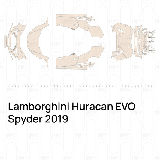 Pre-Cut PPF Lamborghini Huracan EVO Spyder 2019