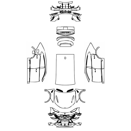 Pre-Cut PPF Lamborghini Urus S 2025 - PPF-Kits