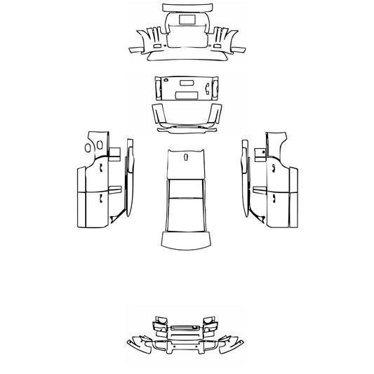 Pre-Cut PPF Land Rover Defender 110 Diablo Special Edition (China only) 2020 - PPF-Kits