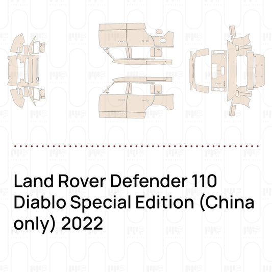 Pre-Cut PPF Land Rover Defender 110 Diablo Special Edition (China only) 2022