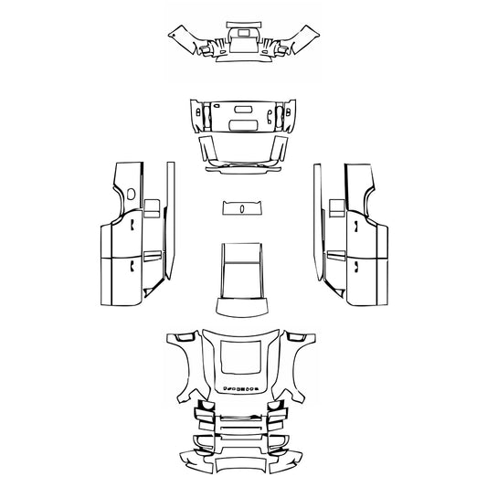 Pre-Cut PPF Land Rover Defender 130 V8 2025 - PPF-Kits
