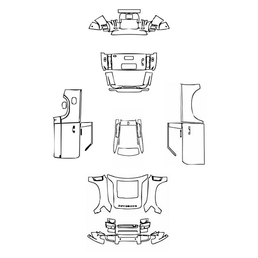 Pre-Cut PPF Land Rover Defender 90 V8 2024 - PPF-Kits