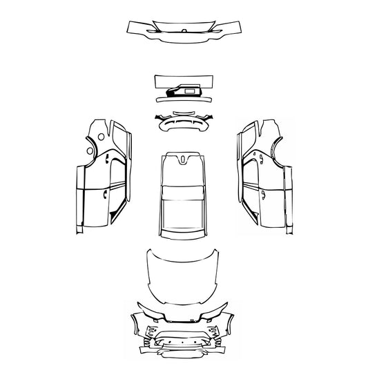 Pre-Cut PPF Land Rover Discovery Discovery 5 Metropolitan Edition 2021 - PPF-Kits