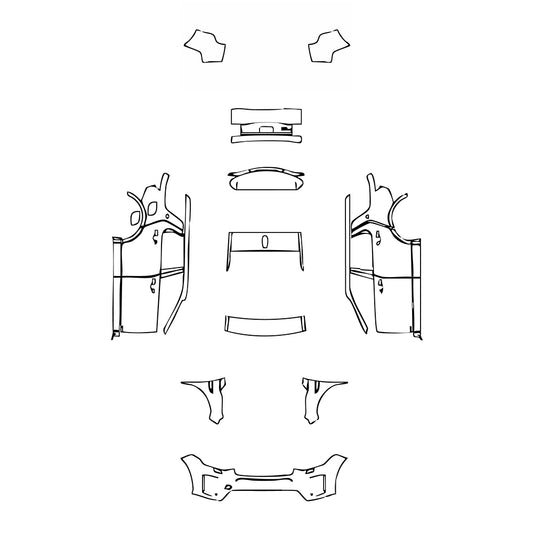 Pre-Cut PPF Land Rover Discovery Sport Base 2021 - PPF-Kits