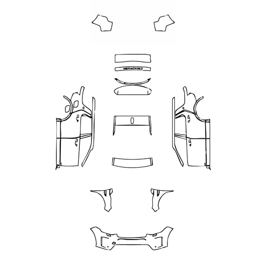 Pre-Cut PPF Land Rover Discovery Sport R-Dynamic 2021 - PPF-Kits