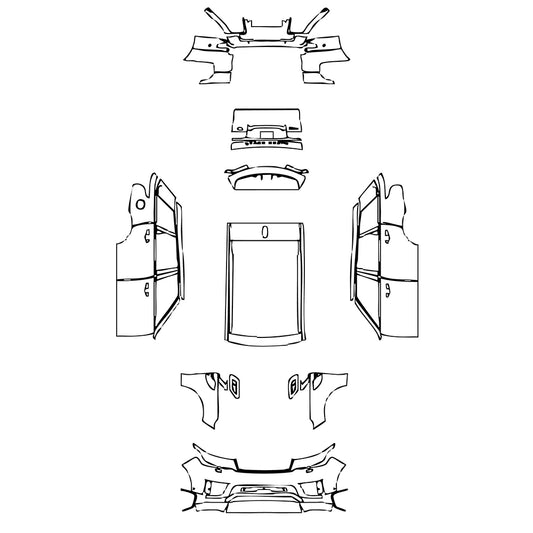 Pre-Cut PPF Land Rover Range Rover Sport SE 2020 - PPF-Kits