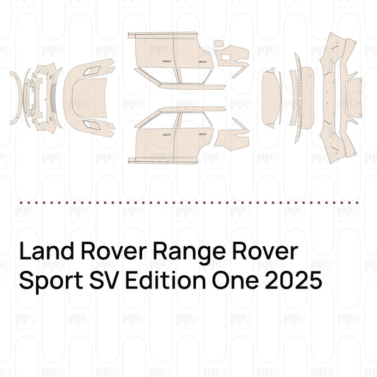 Pre-Cut PPF Land Rover Range Rover Sport SV Edition One 2025