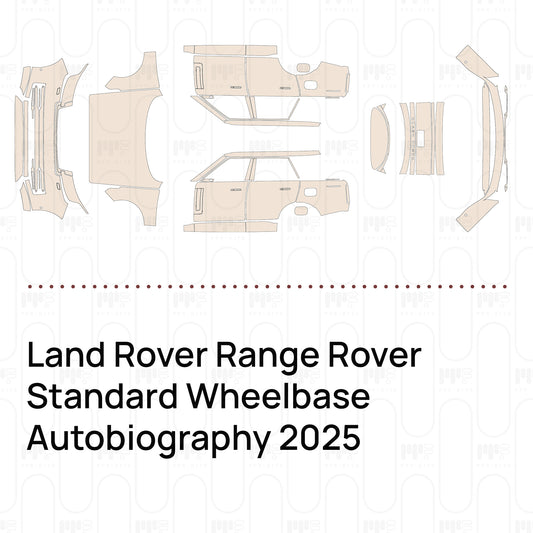 Pre-Cut PPF Land Rover Range Rover Standard Wheelbase Autobiography 2025