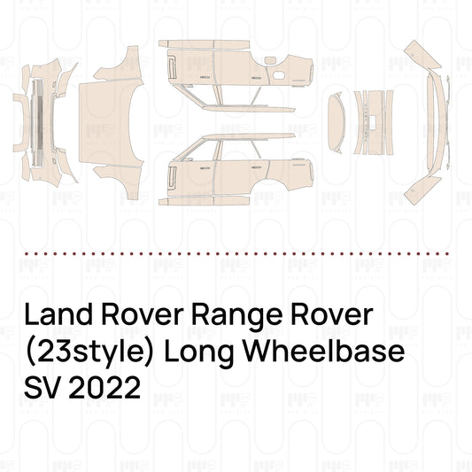 Pre-Cut PPF Land Rover Range Rover (23style) Long Wheelbase SV 2022
