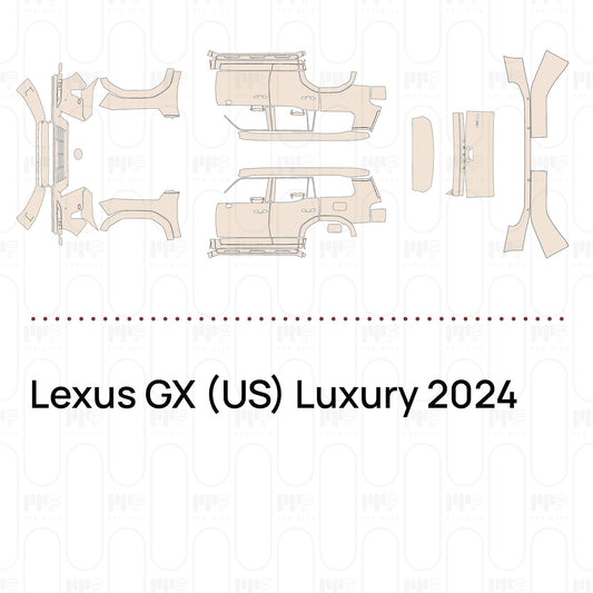 Pre-Cut PPF Lexus GX (US) Luxury 2024