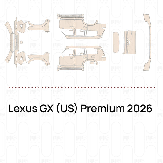 Pre-Cut PPF Lexus GX (US) Premium 2026