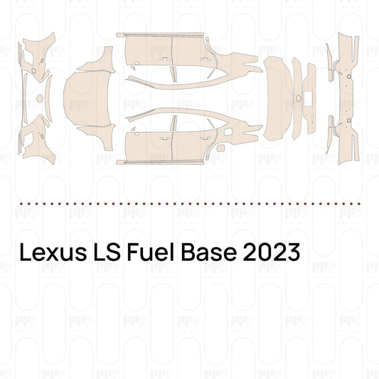 Pre-Cut PPF Lexus LS Fuel Base 2023
