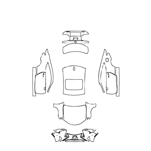 Pre-Cut PPF Lexus RC Base 2023 - PPF-Kits