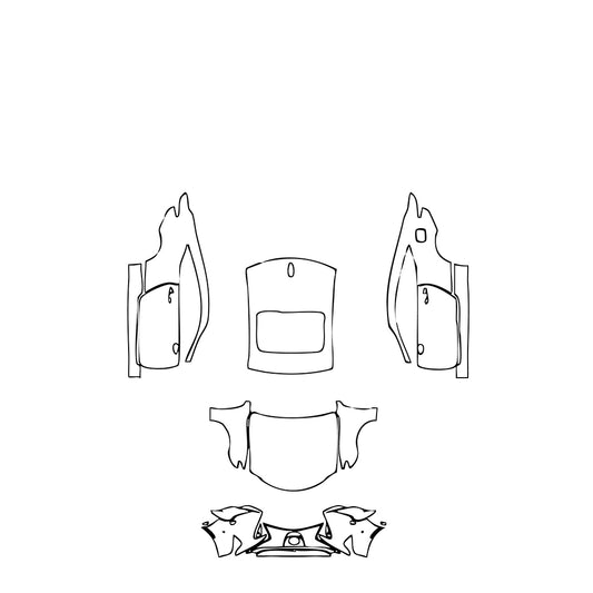 Pre-Cut PPF Lexus RC F-Sport 2020 - PPF-Kits