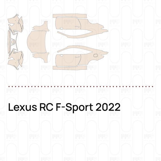 Pre-Cut PPF Lexus RC F-Sport 2022