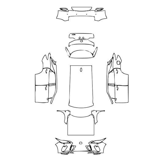 Pre-Cut PPF Lexus RX RX (SWB) F-Sport 2021 - PPF-Kits