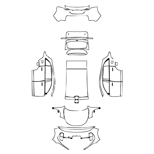 Pre-Cut PPF Li Auto L6 2025 - PPF-Kits
