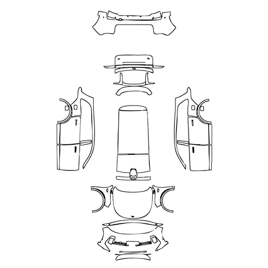 Pre-Cut PPF Li Auto L9 2023 - PPF-Kits