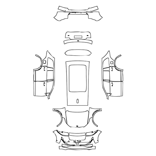Pre-Cut PPF Li Auto ONE 2019 - PPF-Kits
