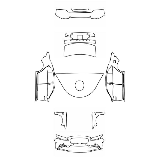 Pre-Cut PPF Lincoln Continental 2020 - PPF-Kits
