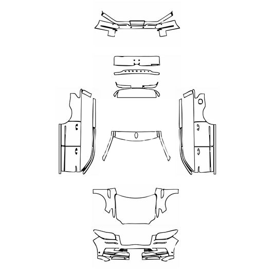 Pre-Cut PPF Lincoln NAVIGATOR Extended Wheelbase 2021 - PPF-Kits