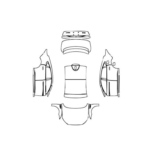 Pre-Cut PPF Lincoln Z Hybrid 2025 - PPF-Kits