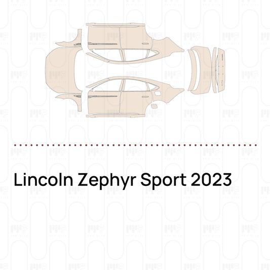 Pre-Cut PPF Lincoln Zephyr Sport 2023