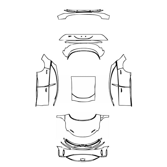 Pre-Cut PPF Lucid Air Dream Edition 2022 - PPF-Kits