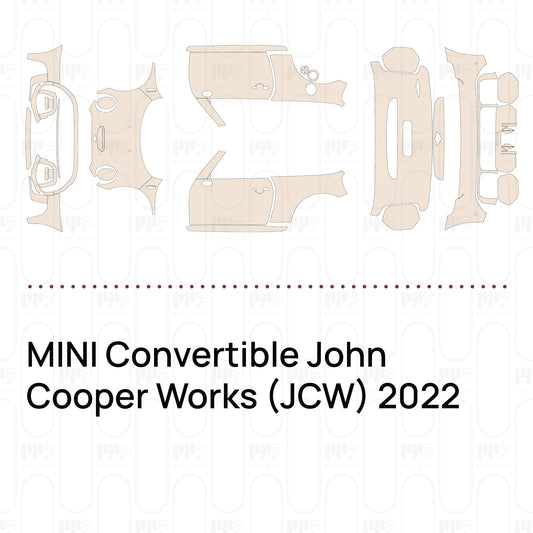 Pre-Cut PPF MINI Convertible John Cooper Works (JCW) 2022