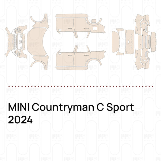 Pre-Cut PPF MINI Countryman C Sport 2024
