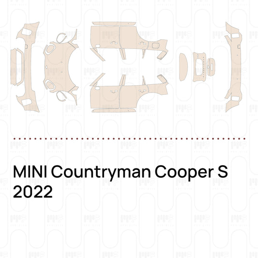 Pre-Cut PPF MINI Countryman Cooper S 2022