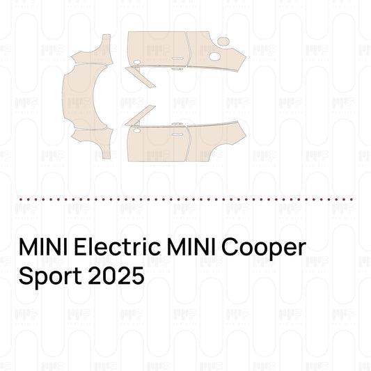 Pre-Cut PPF MINI Electric MINI Cooper Sport 2025