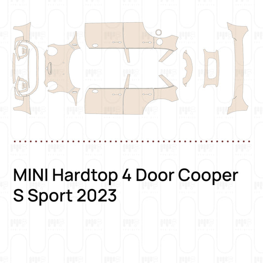 Pre-Cut PPF MINI Hardtop 4 Door Cooper S Sport 2023